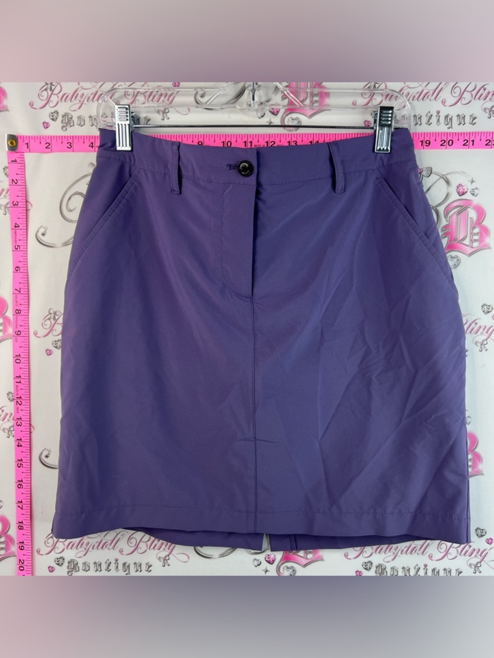 J lindeberg skort shorts underneath Purple Active Golf Skort Built-In Shorts
